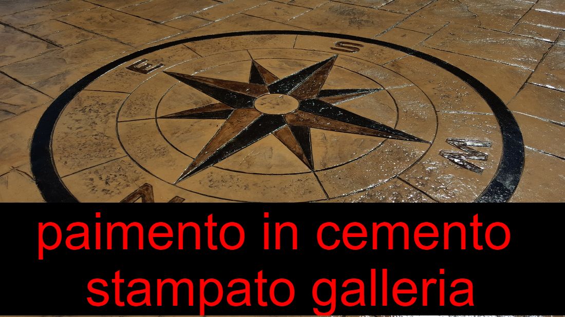 cemento stampato roma
